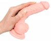 Dildo silikonowe medyczne z przyssawką 18 cm